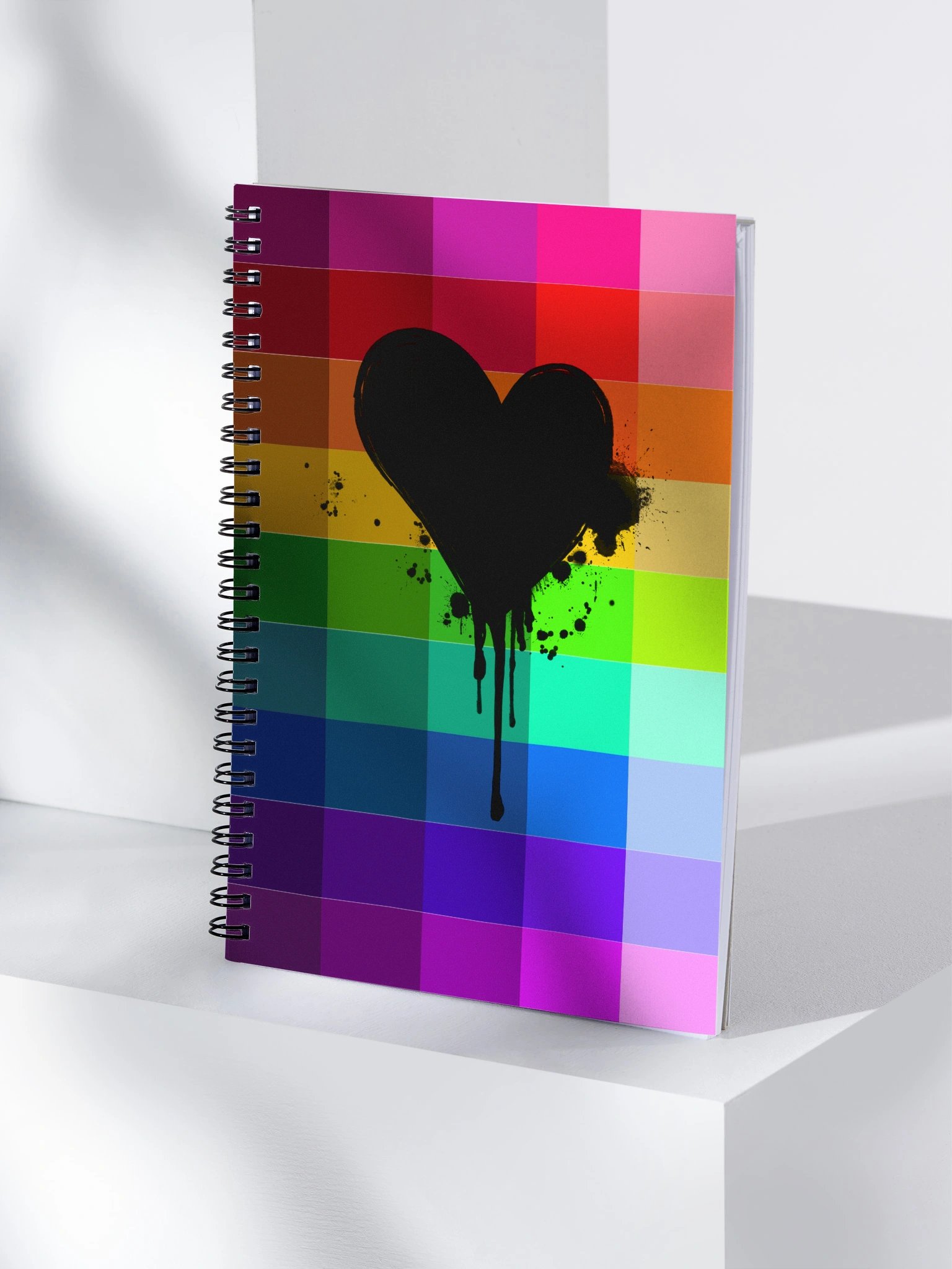 Bleeding Heart Spiral Notebook product image (4)
