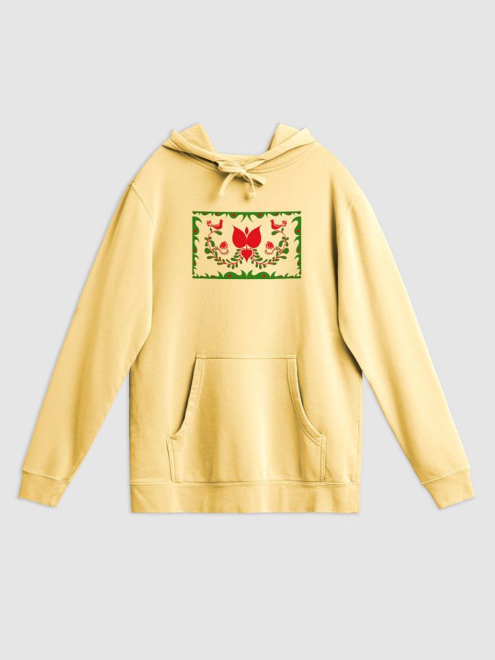 Hungary's Sunnyside Garden Pigment-Dyed Hoodie product image (1)