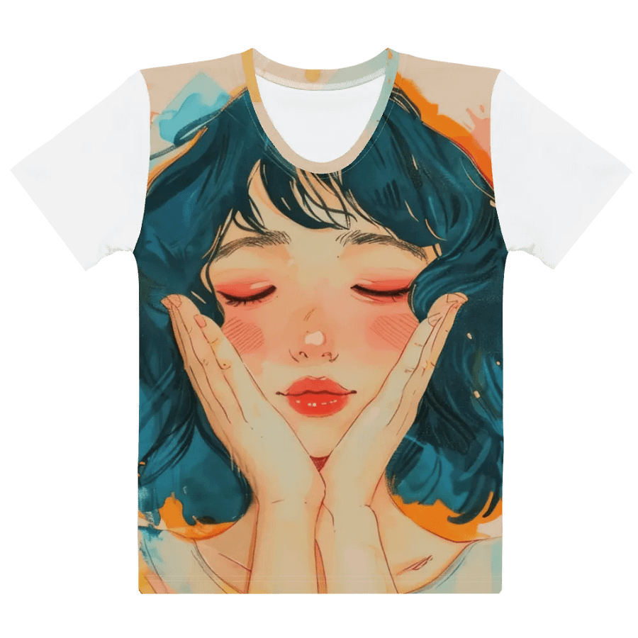 Dreamy Anime Watercolor Women's T-Shirt product image (1)