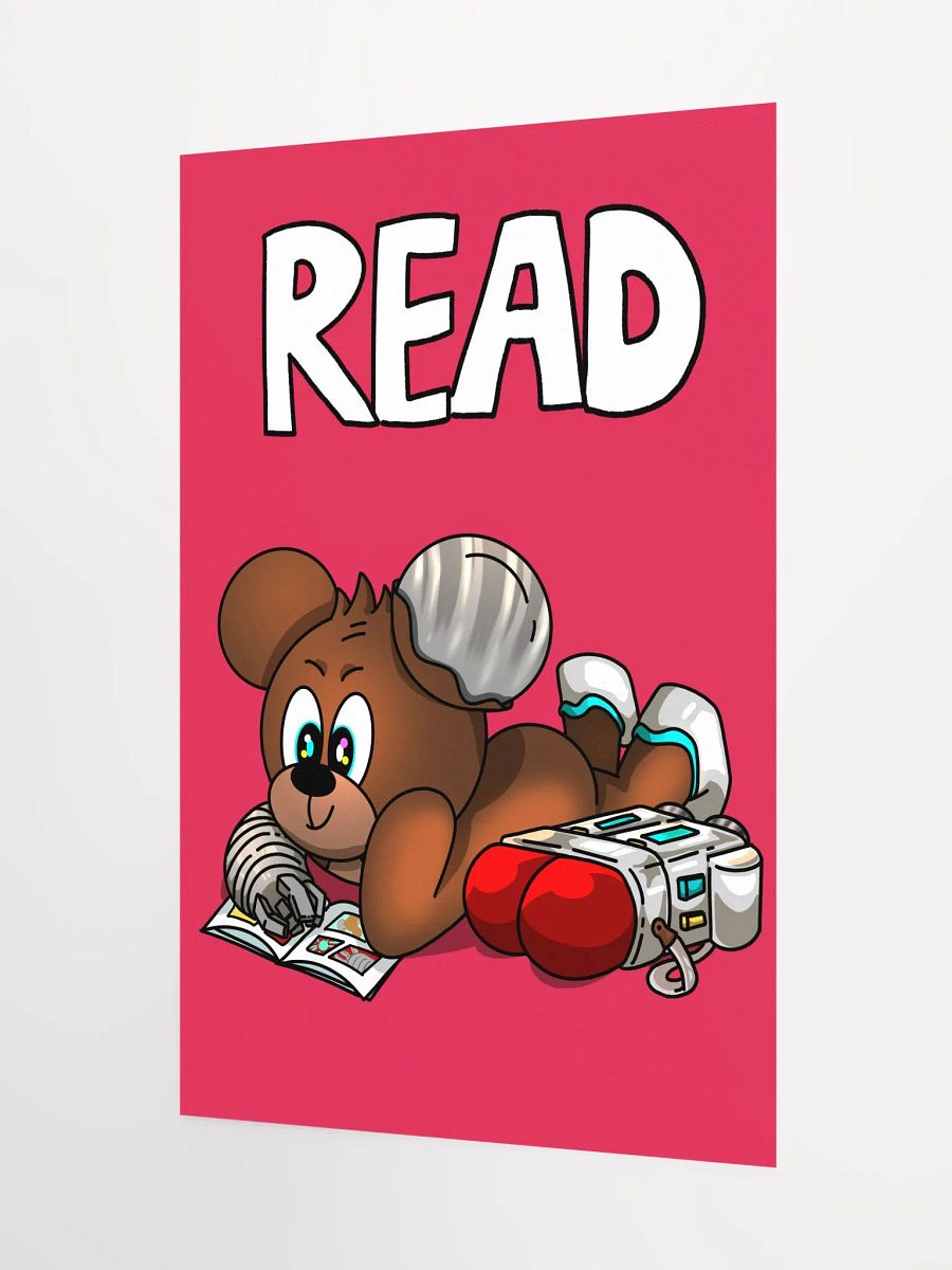 Kid Kuma 'READ' Poster (1st Edition) product image (3)