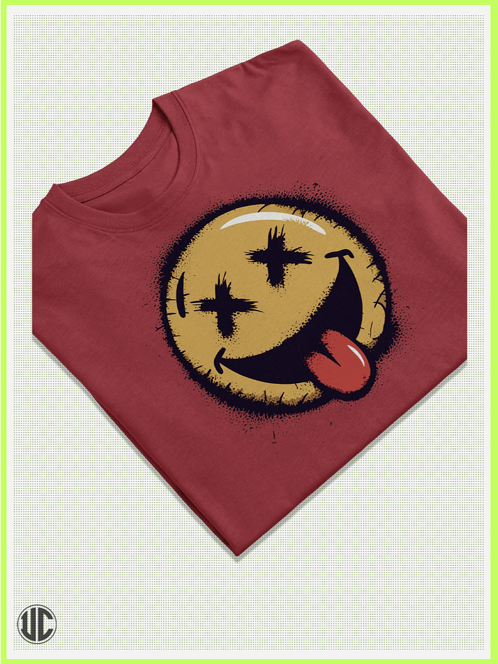 X Smiley – Heavyweight T-Shirt product image (2)