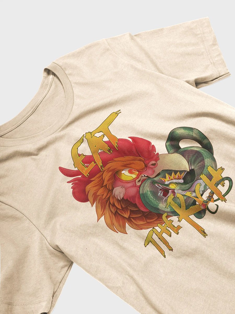 EAT THE RICH | Front print T-shirt [ PRINT ON DEMAND ] product image (4)