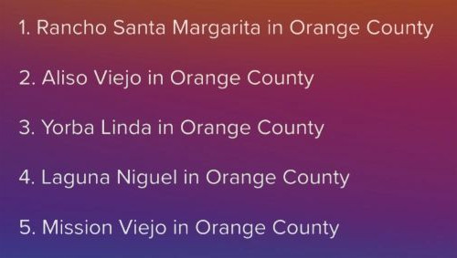 These are the top five safest cities in California. 
.
.
Follow: @staywinningpod
.
.
#podcast #podcastersofinstagram #money #...