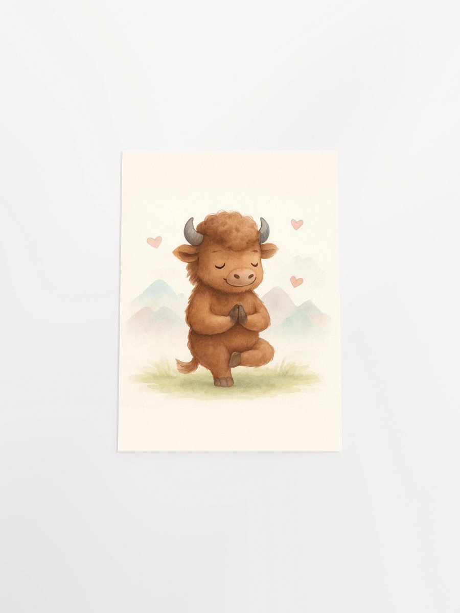 Yoga to your soul Ethereal Darkness Matte Poster product image (45)