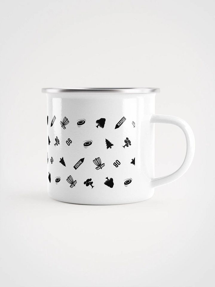 Disc Golf object enamel mug product image (1)