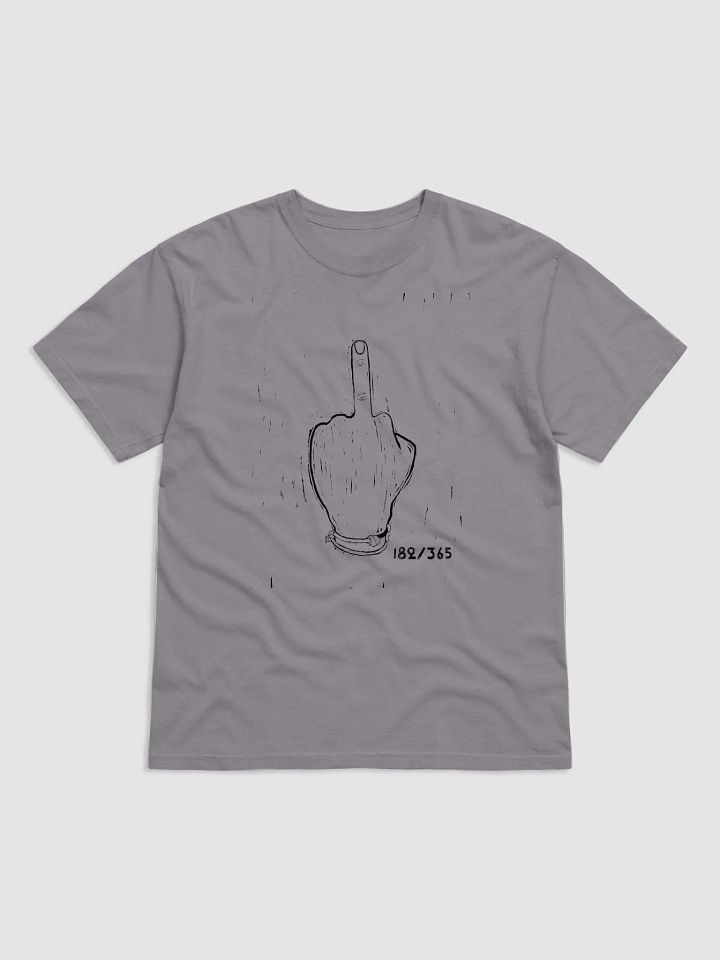 Linocut eff off shirt product image (1)