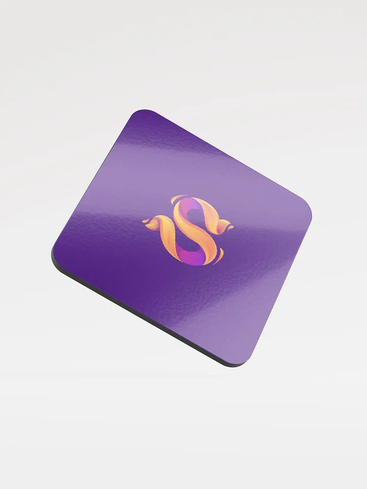 Saesha Logo Cork coaster product image (1)