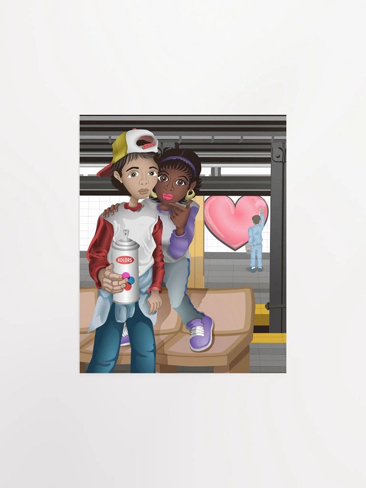 Graffiti Couple Poster product image (3)