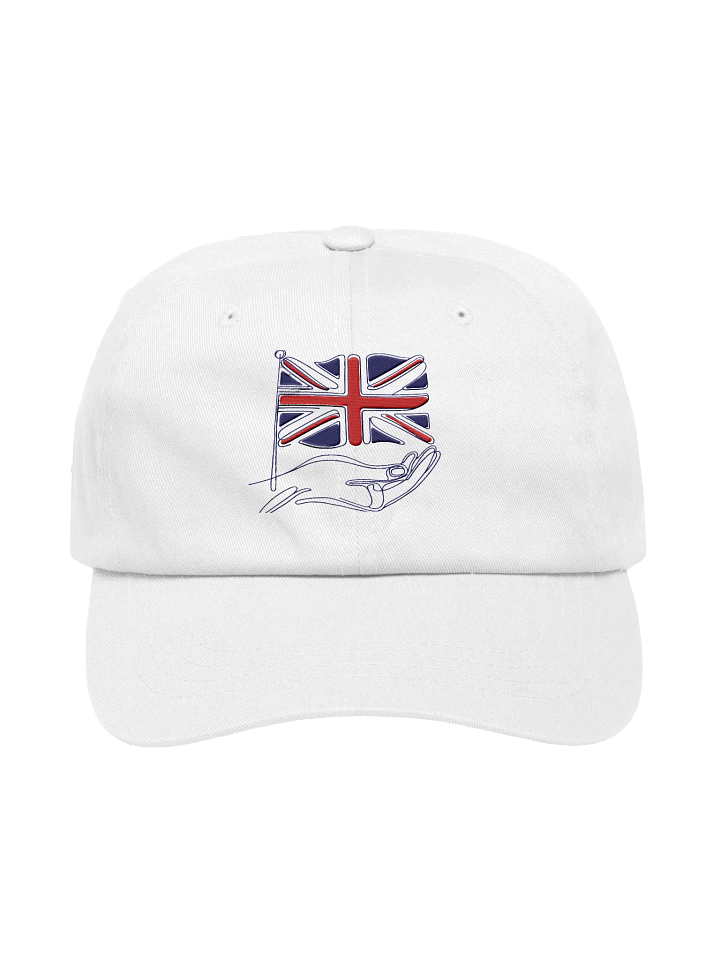 UK Flag Line Art Embroidered Design Hat product image (1)