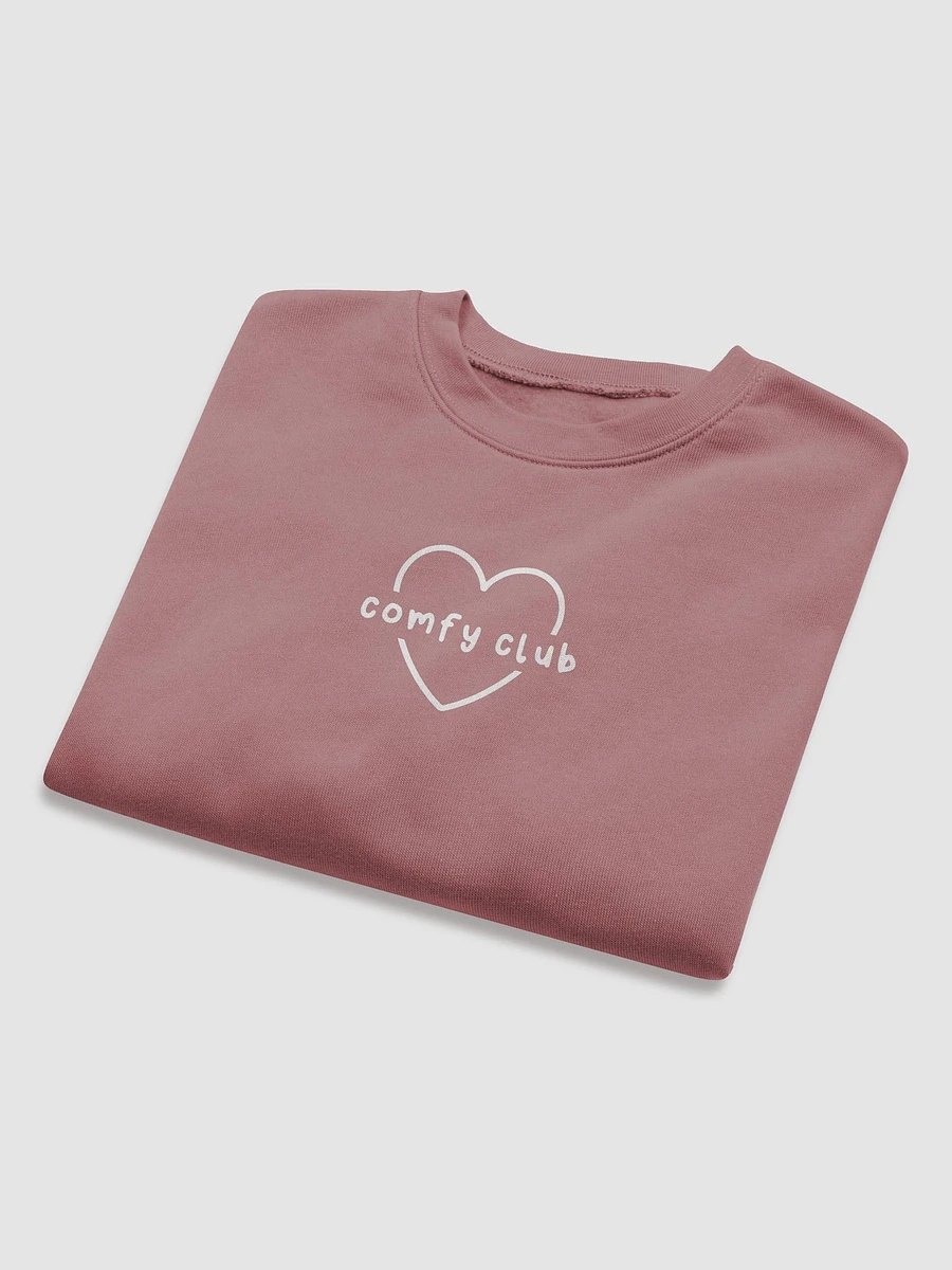 comfy club cropped crewneck product image (5)