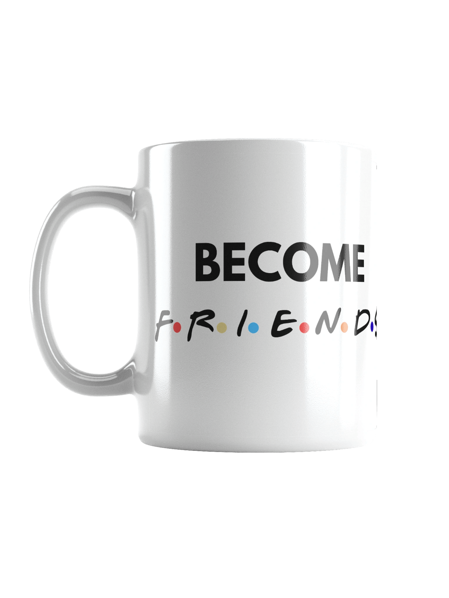 Christian Coffee Mug – Become Friends With Jesus Quote product image (1)