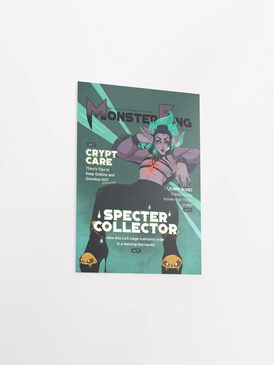 Thicc Monster Fang print product image (3)