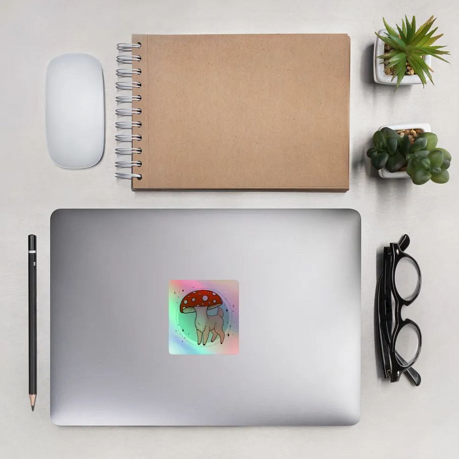 Mushroom Deer Sticker product image (13)