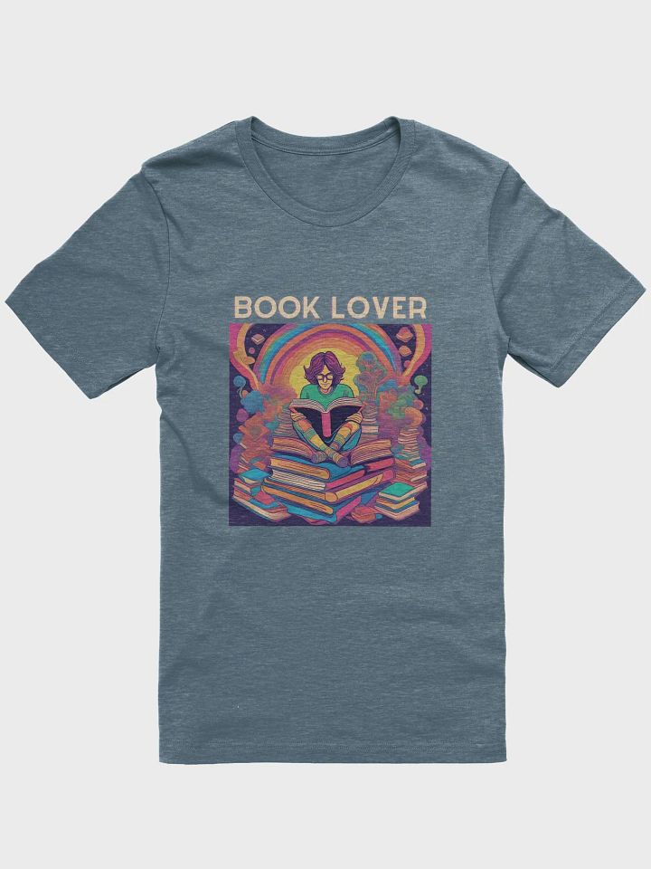 Psychedelic Book Lover supersoft T-shirt product image (1)