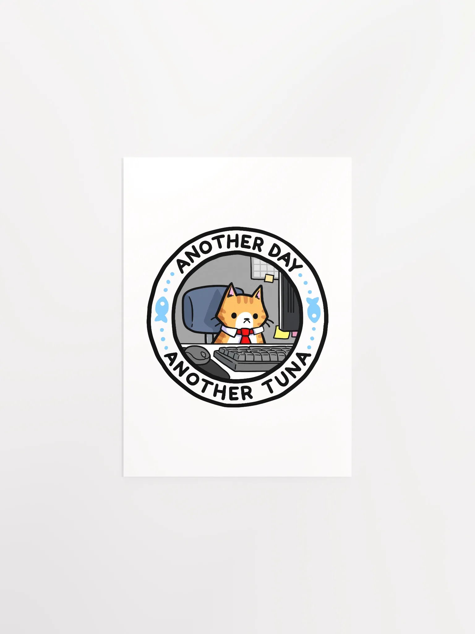 'Another Day Another Tuna' art print product image (1)
