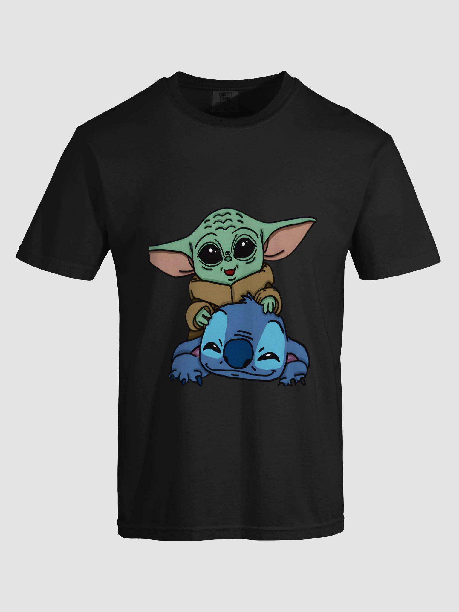 Just4FunRoy Stitch en Grogu T Shirty product image (87)