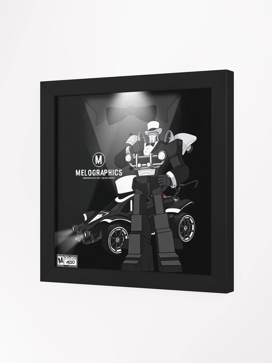 Fancy Carball Bot - Framed Poster | #MadeByMELO product image (3)