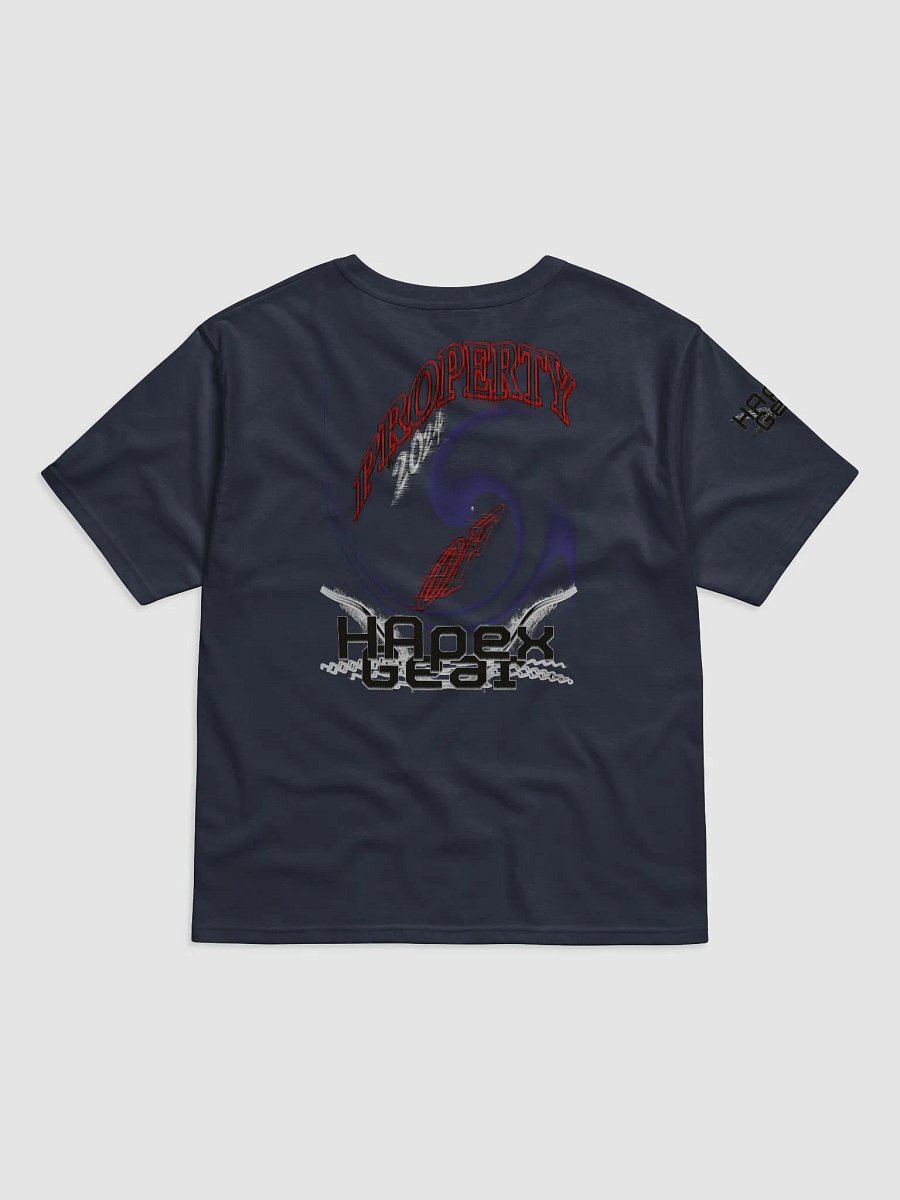 New Property Of HApex Gear 2024 Black HApex Gear Black Logo Relaxed-Fit T-Shirt product image (2)