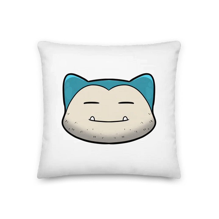 Hairy Snorlax Premium Pillow 1 product image (1)