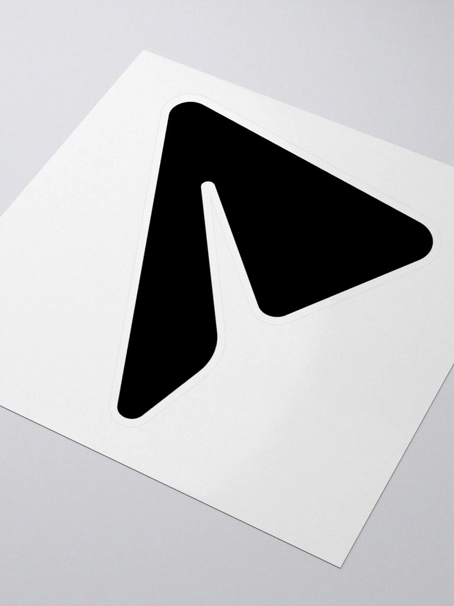 Pegatina de vinilo troquelada logo Telegram negro product image (7)