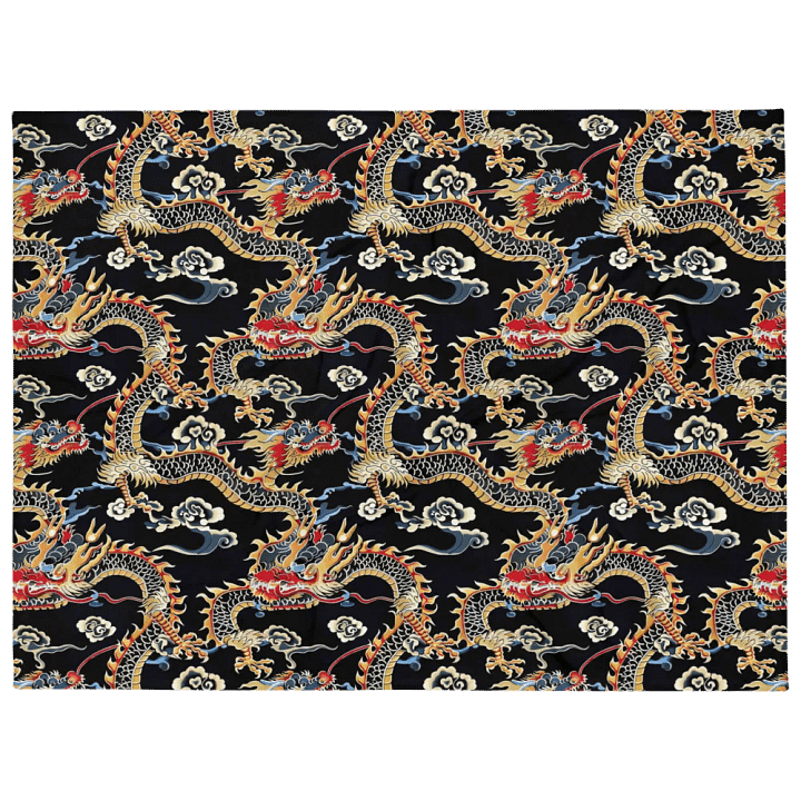 Soft Dragon's Embrace Throw Blanket product image (1)