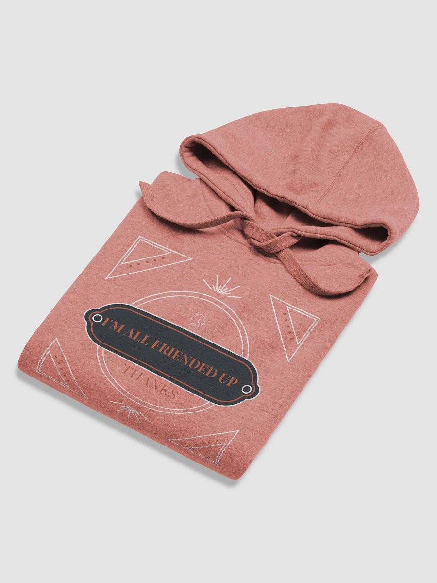 i'm all friended up, thanks supersoft hoodie product image (6)