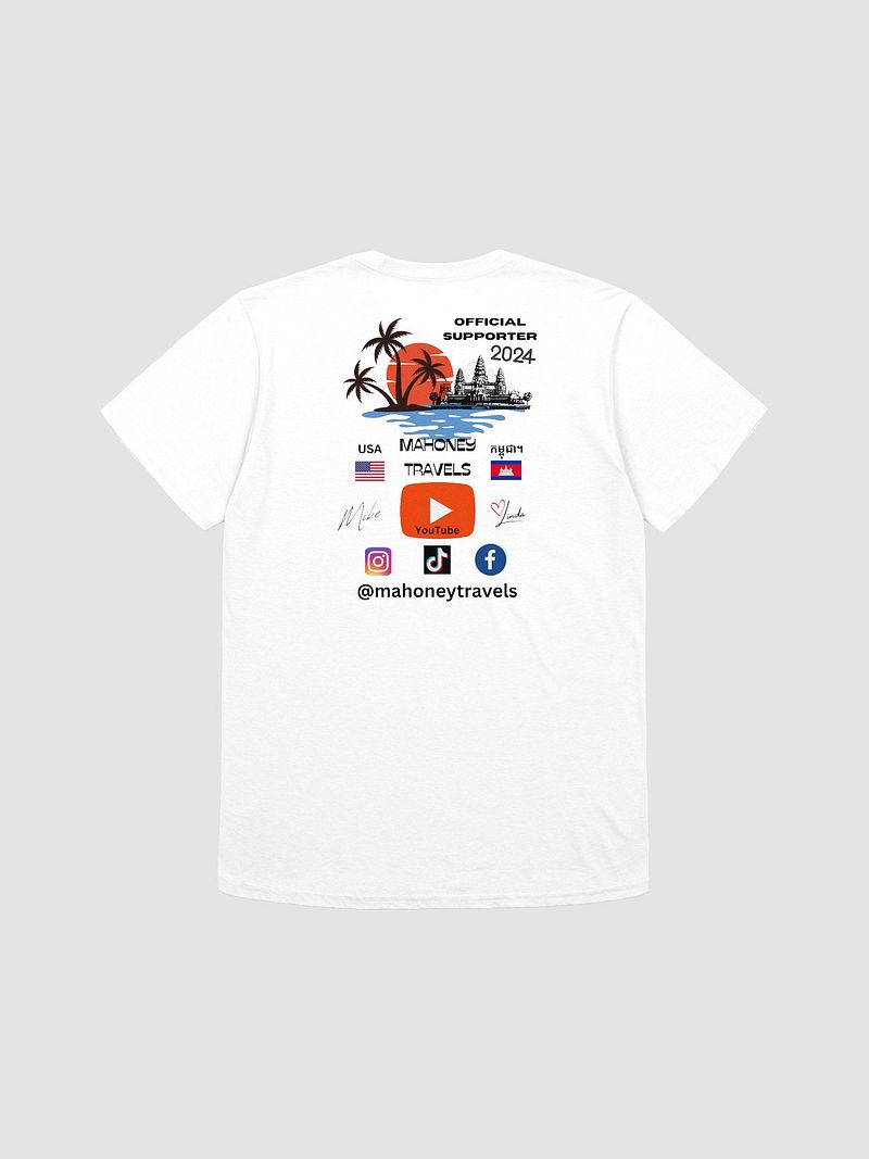 Official 2024 Mahoney Travels Supporter T-Shirt