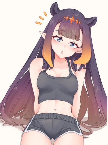 Wah? Wah! 🐙 #ninomaeinanis #hololive #animeart #holomyth #wah #animeartstyle #vtuber #vtuberart