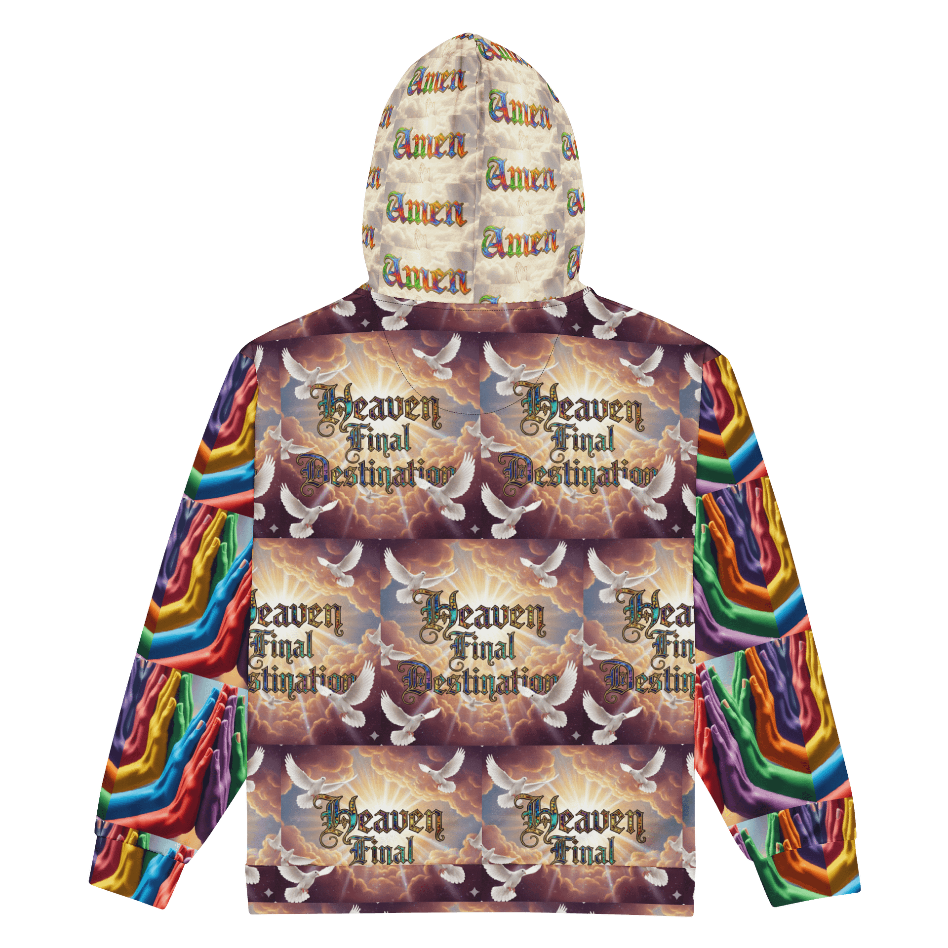 Praise God Unisex Zipper Hoodie For The Fall By Chilly P & D.C.E.L. product image (2)