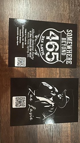 Shout out to Rich Hastings for this amazing quality flyers!!!