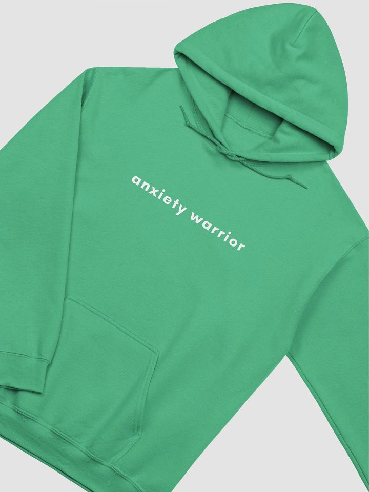 Hoodie - "anxiety warrior" product image (1)