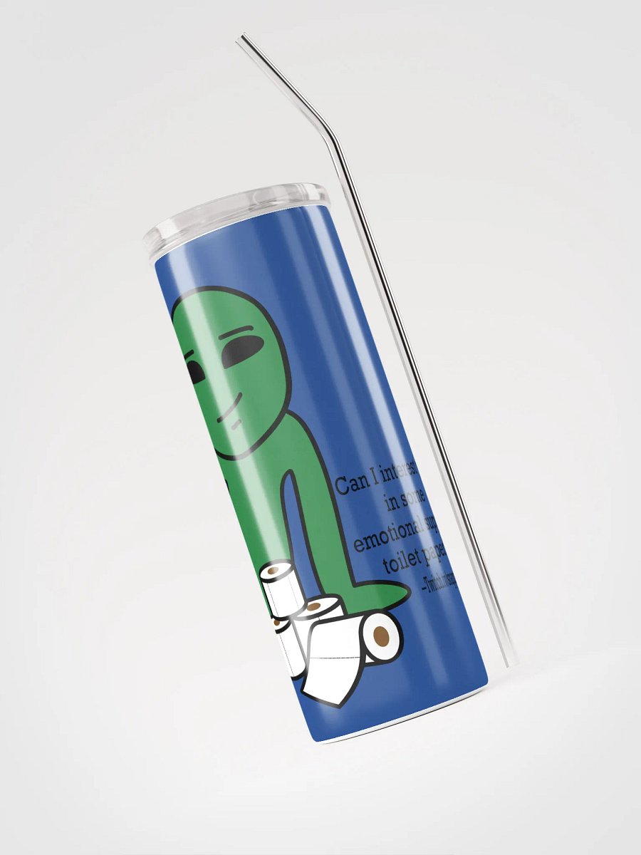 Emotional Support TP Tumbler (Blue) product image (5)