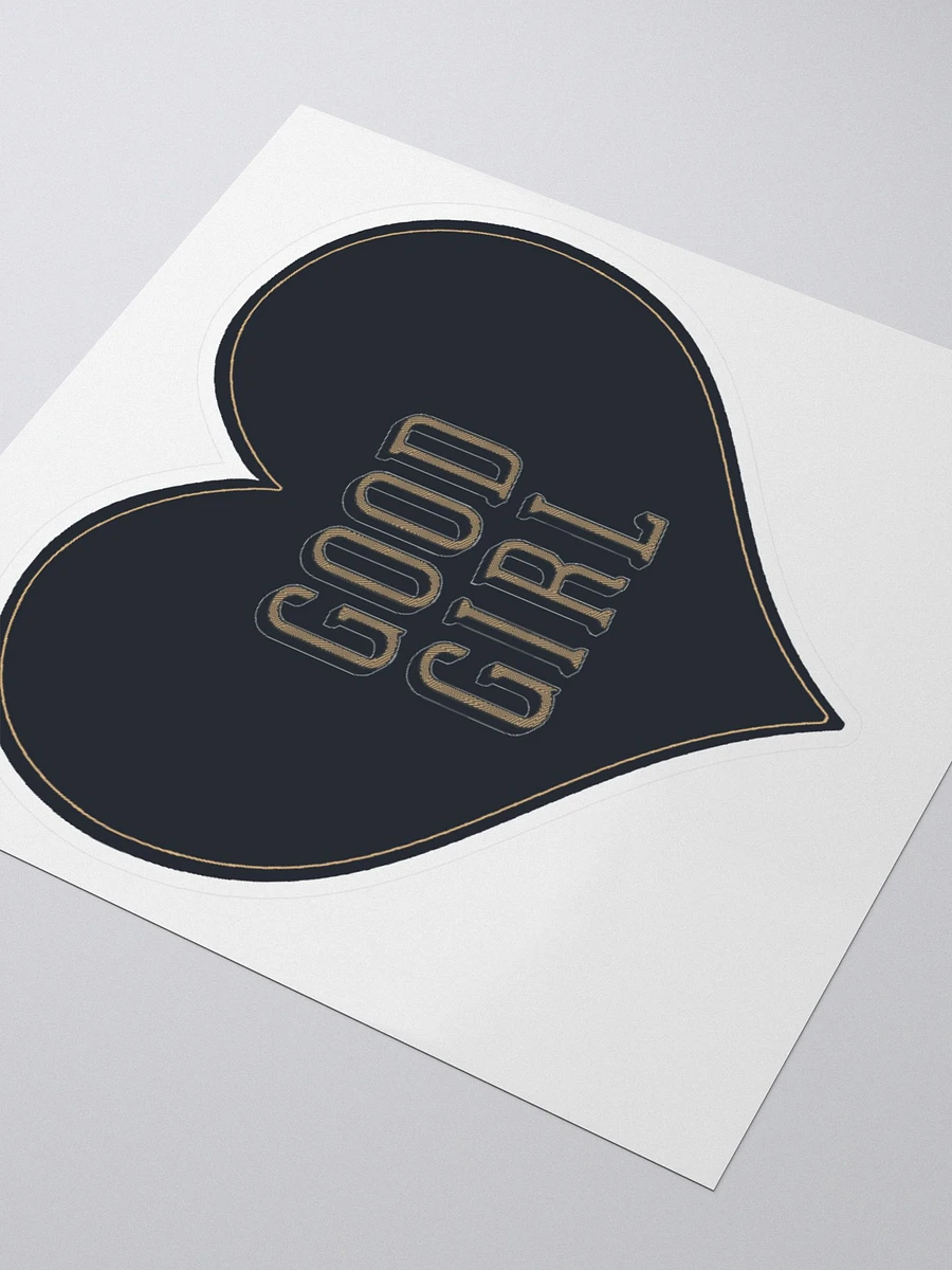 Good Girl Black Heart Sticker product image (3)