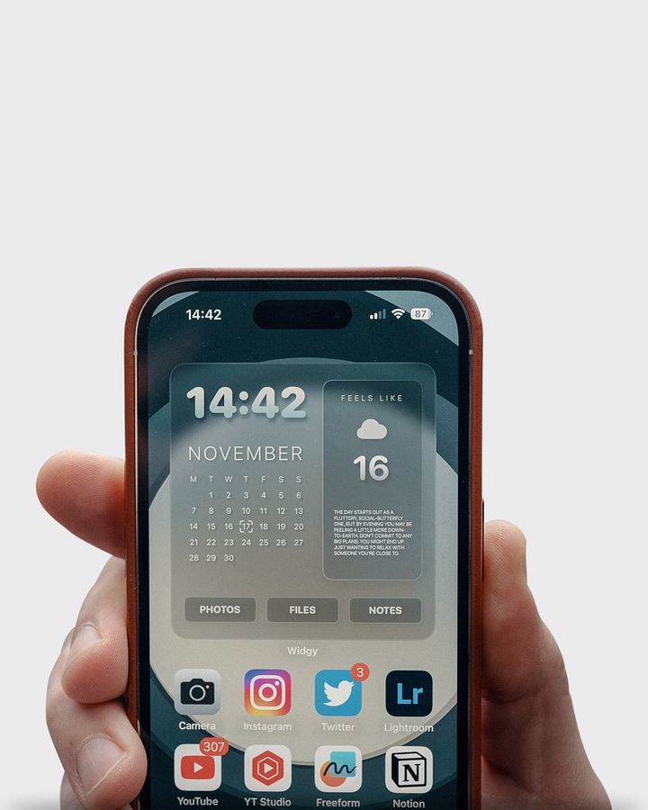 AQUA - iOS 16 Widget + Wallpaper product image (1)