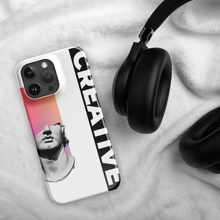 Creative Bust iPhone® Snap Case product image (1)