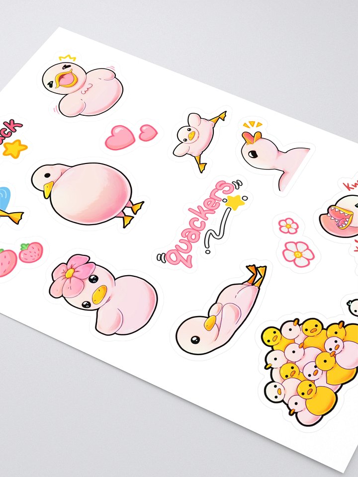 Quackers Collection Sticker Sheet product image (2)