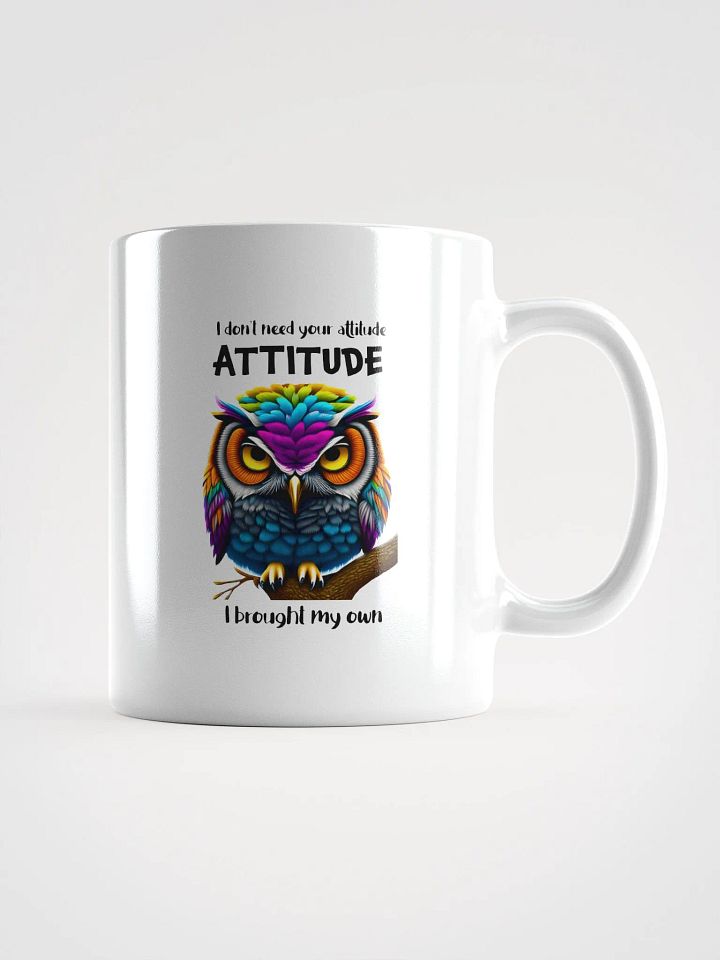 Colorful Attitude Owl Mug product image (1)