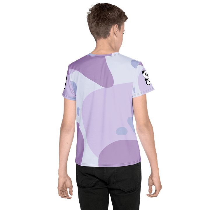 Lazy Panda All-Over Print Youth T-Shirt product image (2)