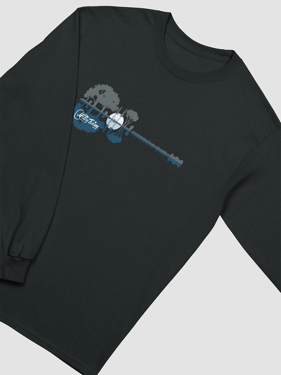 'Echoes of Eternity' Guitar Long Sleeve T-Shirt product image (6)