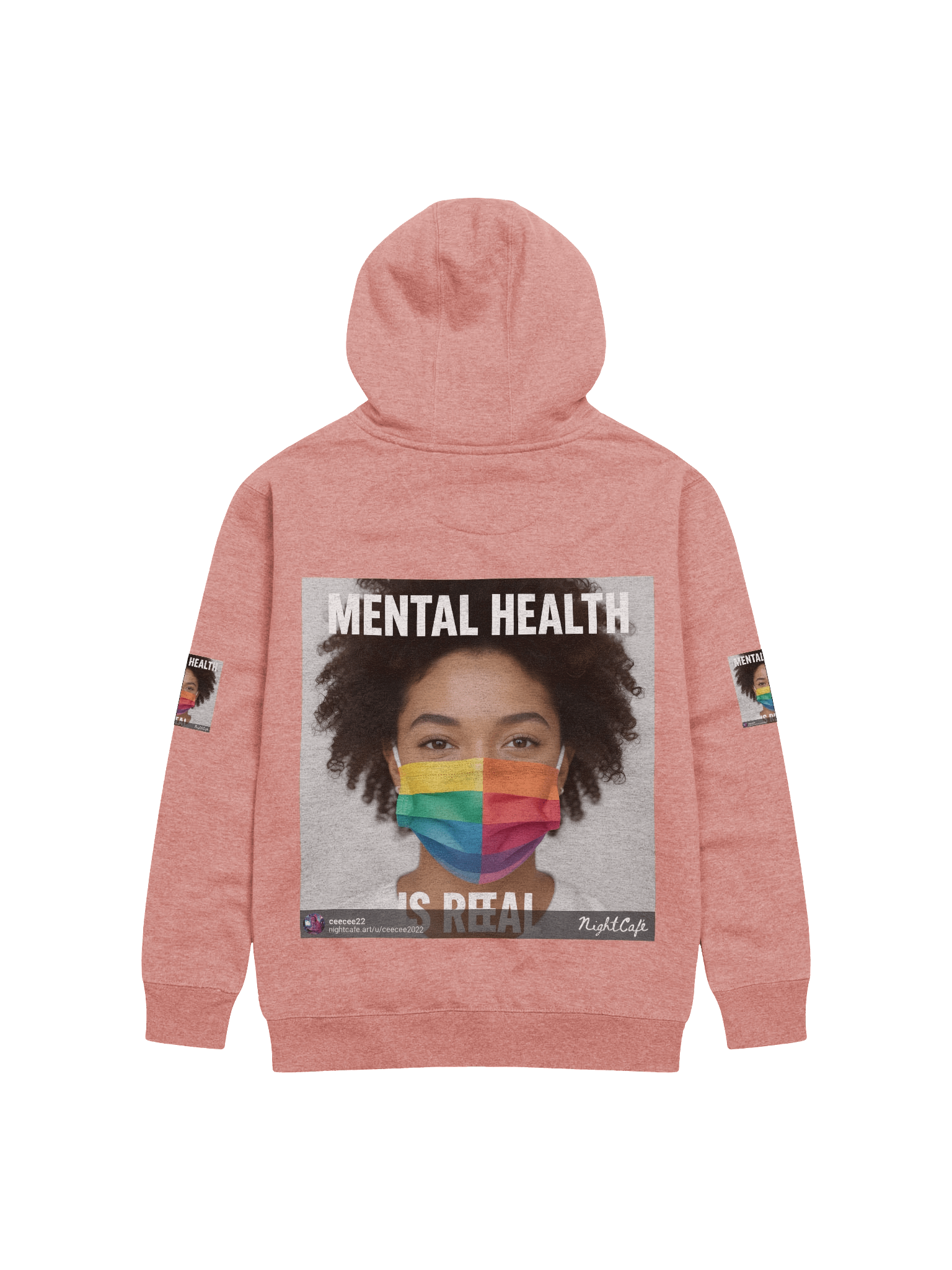 Rainbow Mental Health Unisex Hoodie product image (2)