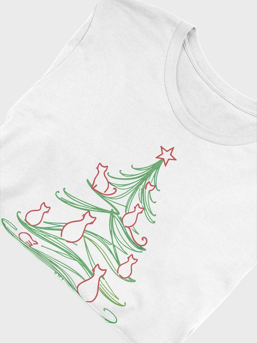 Bella+Canvas Supersoft Meowry Christmas T-Shirt product image (6)