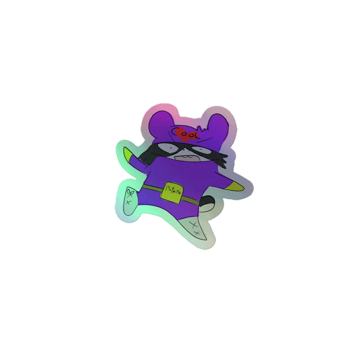 Super cool potato hero Hampan cool sticker product image (1)