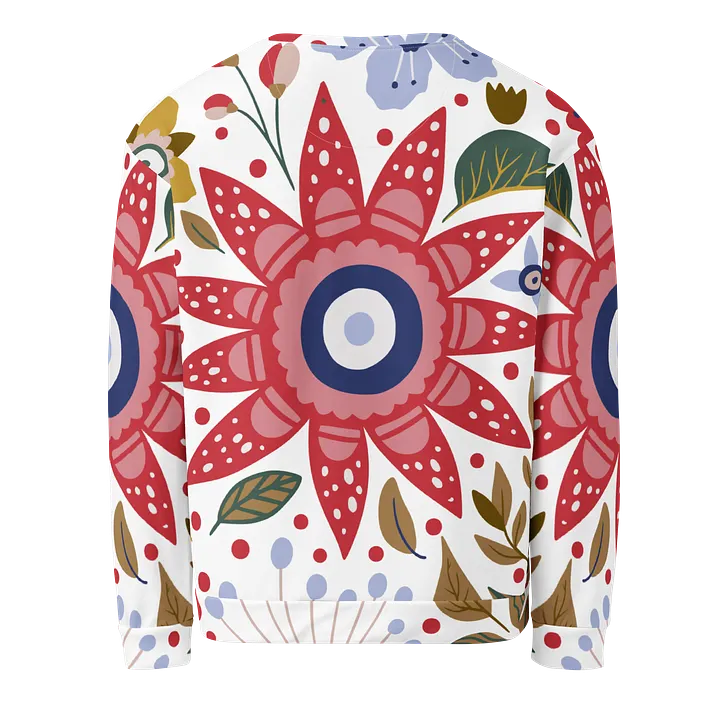 Floral Fantasy All-Over Print Sweatshirt product image (2)