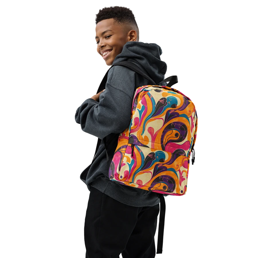 Swirling Dreams All-Over Print Backpack product image (7)