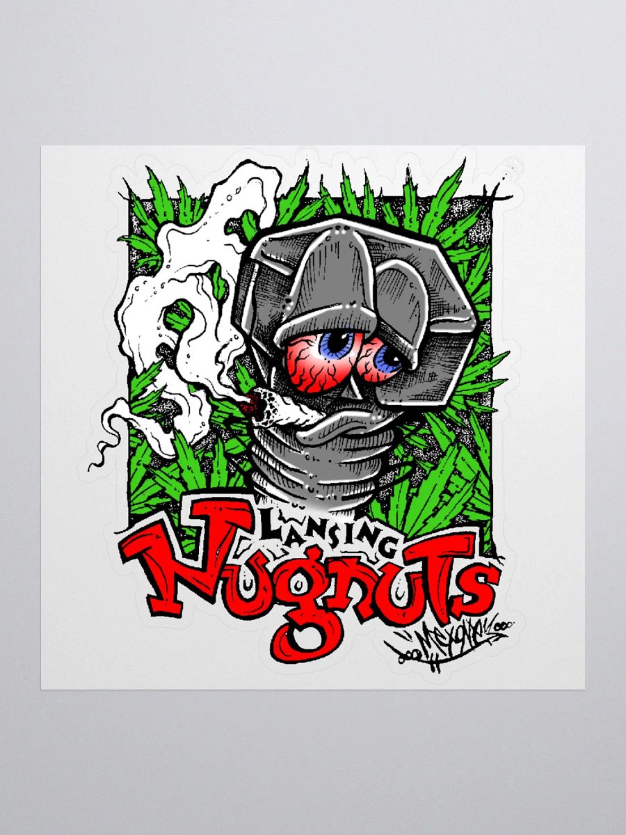 Nugnuts Kiss Cut Sticker product image (2)