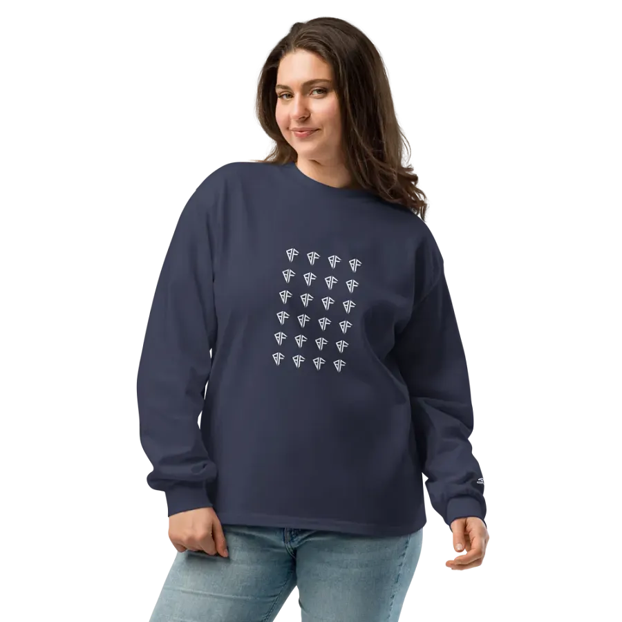Navy/White Logo Crewneck product image (10)