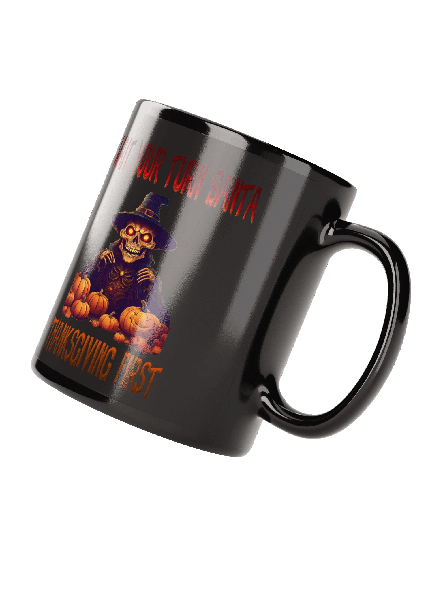 Witchy Thanksgiving Mug Black product image (2)