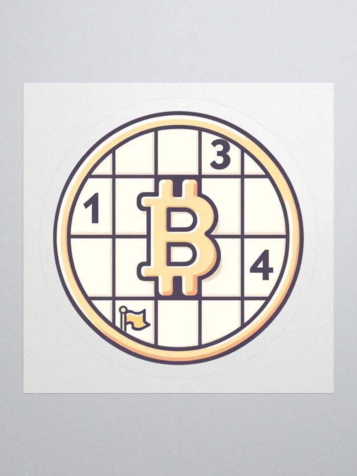 Bitcoin Deminer Sticker product image (3)