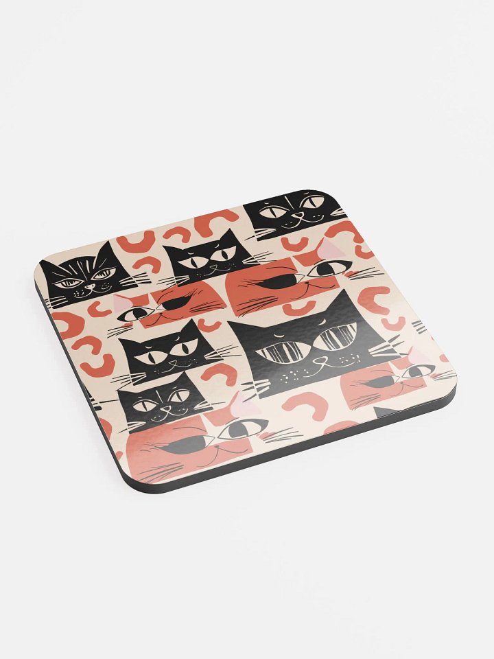 Cool Cats Coaster Set product image (2)