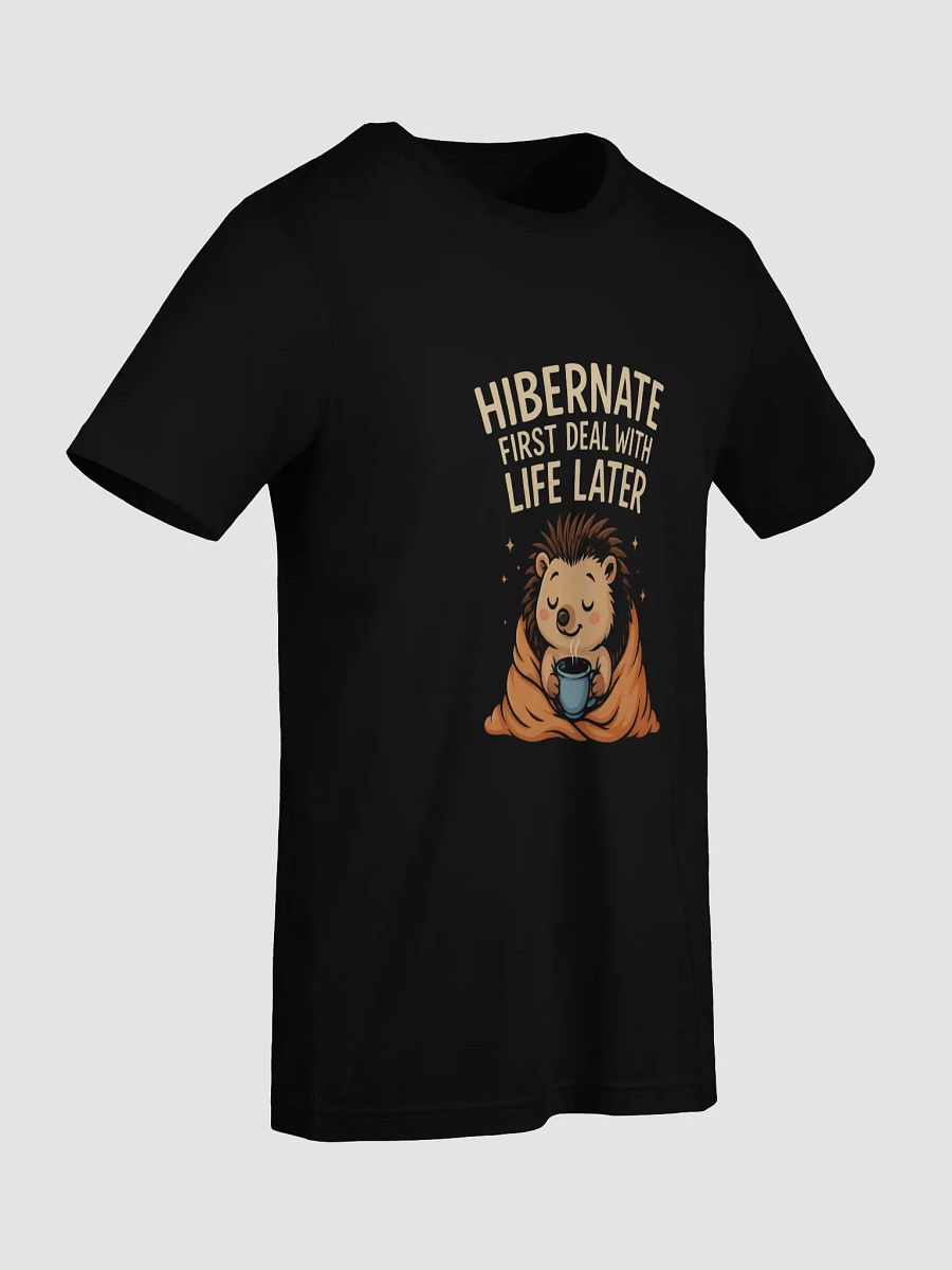 Cozy Hibernate Hedgehog T-Shirt product image (4)